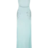 Abito lungo in maglia Ellington con paillettes – Lagoon Abito lungo in maglia Ellington con paillettes – Lagoon