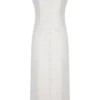 Abito midi in Denim Reyna – Bianco Abito midi in Denim Reyna – Bianco