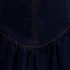 Abito mini in Denim con bordi smerlati Cheyenne – Blu indaco Abito mini in Denim con bordi smerlati Cheyenne – Blu indaco
