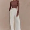 Body con spalline Elsie – Cioccolato Body con spalline Elsie – Cioccolato
