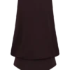 Body drappeggiato senza maniche in modal Laurelle – Cioccolato Body drappeggiato senza maniche in modal Laurelle – Cioccolato