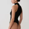Body in rete arricciata Matilda – Nero Body in rete arricciata Matilda – Nero