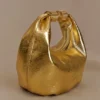 Borsa in pelle Bristol Mini Croissant – Oro
