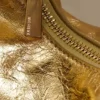 Borsa in pelle Bristol Mini Croissant – Oro