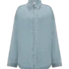 Camicia oversize in Denim Lioda – Blu anni ’80 Camicia oversize in Denim Lioda – Blu anni ’80