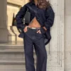 Camicia oversize in Denim Lioda – Blu indaco slavato Camicia oversize in Denim Lioda – Blu indaco slavato
