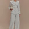Camicia oversize Rhia – Bianco Camicia oversize Rhia – Bianco