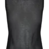 Canotta in maglia trasparente Dollie – Nero Canotta in maglia trasparente Dollie – Nero