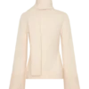Cardigan in maglia Lara con sciarpa – Avorio