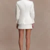 Mini gonna in raso Kylie – Avorio Mini gonna in raso Kylie – Avorio