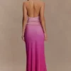 Gonna lunga a sirena Bruna Slinky – Rosa sfumato