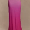 Gonna lunga a sirena Bruna Slinky – Rosa sfumato