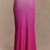 Gonna lunga a sirena Bruna Slinky – Rosa sfumato