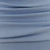 Gonna lunga in maglia arricciata Irene – Blu