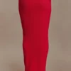 Gonna lunga in maglia con stecche Samira – Rossa Gonna lunga in maglia con stecche Samira – Rossa