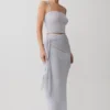 Top in maglia Jaytee – Azzurro Top in maglia Jaytee – Azzurro