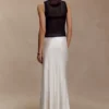 Canotta in maglia trasparente Dollie – Nero Canotta in maglia trasparente Dollie – Nero