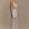 Top in pizzo e rete Guinevere – Avorio Top in pizzo e rete Guinevere – Avorio