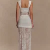 Top in pizzo e rete Guinevere – Avorio Top in pizzo e rete Guinevere – Avorio