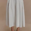 Gonna midi a trapezio Mae – Bianco Gonna midi a trapezio Mae – Bianco