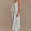 Gonna midi a trapezio Mae – Bianco Gonna midi a trapezio Mae – Bianco