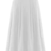 Gonna midi a trapezio Mae – Bianco Gonna midi a trapezio Mae – Bianco