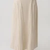Gonna midi in lino sfrangiata Annie – Naturale Gonna midi in lino sfrangiata Annie – Naturale