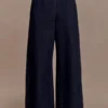 Jeans a vita alta con pinces Maral – Blu indaco slavato Jeans a vita alta con pinces Maral – Blu indaco slavato
