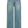 Jeans a vita media e gamba larga Romi – Blu medio slavato Jeans a vita media e gamba larga Romi – Blu medio slavato