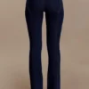 Jeans a zampa con pannelli Clio – Blu indaco Jeans a zampa con pannelli Clio – Blu indaco