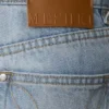 Jeans in Denim a gamba dritta Sebastian con orlo sfrangiato – Blu chiaro slavato Jeans in Denim a gamba dritta Sebastian con orlo sfrangiato – Blu chiaro slavato