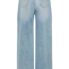 Jeans in Denim a gamba dritta Sebastian con orlo sfrangiato – Blu chiaro slavato Jeans in Denim a gamba dritta Sebastian con orlo sfrangiato – Blu chiaro slavato