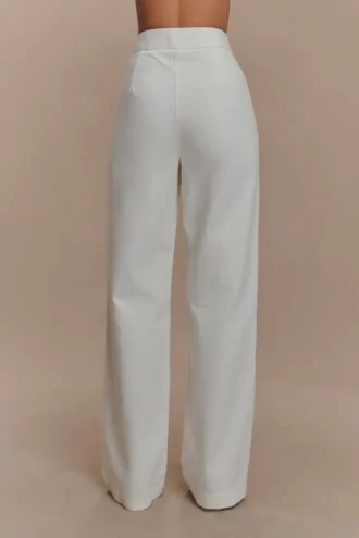 Jeans in Denim a gamba larga Rayne – Bianco Jeans in Denim a gamba larga Rayne – Bianco