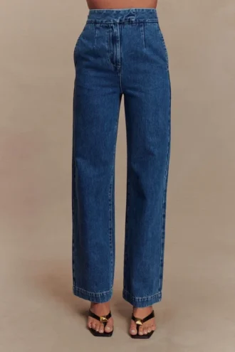 Jeans in Denim a gamba larga Rayne – Blu anni ’90 Jeans in Denim a gamba larga Rayne – Blu anni ’90