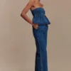 Jeans in Denim a gamba larga Rayne – Blu anni ’90 Jeans in Denim a gamba larga Rayne – Blu anni ’90