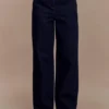 Jeans in Denim a gamba larga Rayne – Blu indaco Jeans in Denim a gamba larga Rayne – Blu indaco