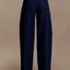 Jeans in Denim a vita alta Beatrix – Blu indaco Jeans in Denim a vita alta Beatrix – Blu indaco