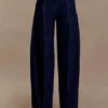Jeans in Denim a vita alta Beatrix – Blu indaco Jeans in Denim a vita alta Beatrix – Blu indaco
