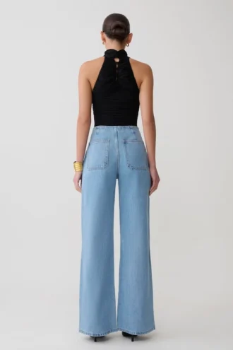 Body in rete arricciata Matilda – Nero
