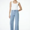 Jeans in Denim a vita media Caitlin – Blu classico Jeans in Denim a vita media Caitlin – Blu classico