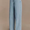 Jeans in Denim a vita media Mannon – Blu anni ’80 Jeans in Denim a vita media Mannon – Blu anni ’80