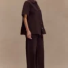 Camicia oversize in Denim Maya – Cioccolato Camicia oversize in Denim Maya – Cioccolato