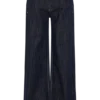 Jeans in Denim a vita media Sienna Flare – Gessato indaco Jeans in Denim a vita media Sienna Flare – Gessato indaco