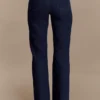 Jeans in Denim con lacci Meryl – Blu indaco Jeans in Denim con lacci Meryl – Blu indaco