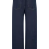 Jeans in Denim con strass a vita media Laina – Blu notte Jeans in Denim con strass a vita media Laina – Blu notte
