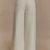 Jeans ricamati Carmella – Ecru