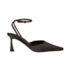 Marley Satin Pointed Heel – Cioccolato