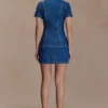 Mini gonna in Denim Ellie – Blu scuro Mini gonna in Denim Ellie – Blu scuro