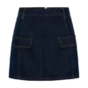 Mini gonna-pantaloncino in Denim Rosalyn – Blu indaco Mini gonna-pantaloncino in Denim Rosalyn – Blu indaco