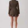 Mini gonna Romy con dettagli metallici – Spina di pesce Mini gonna Romy con dettagli metallici – Spina di pesce